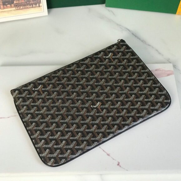 Goyard Saint-Sulpice Card Wallet – Hand-Painted Goyardine Canvas - Picture 5 of 9